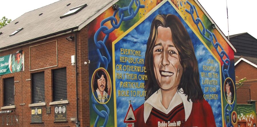 Belfast, murales dedicato a Bobby Sands